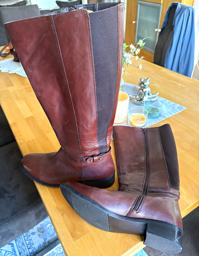 Damen weitschaftstiefel - damen,