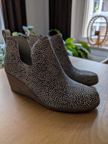 Stiefel toms damen wedge boot - stiefel,