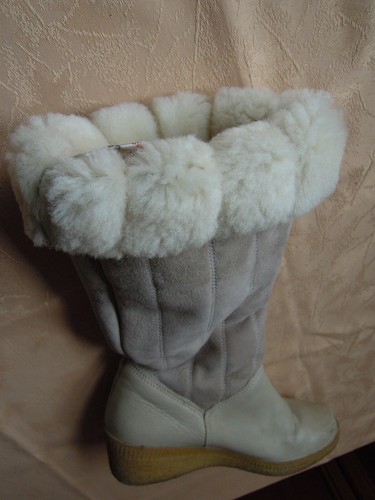 Echt lammfellstiefel - echt,